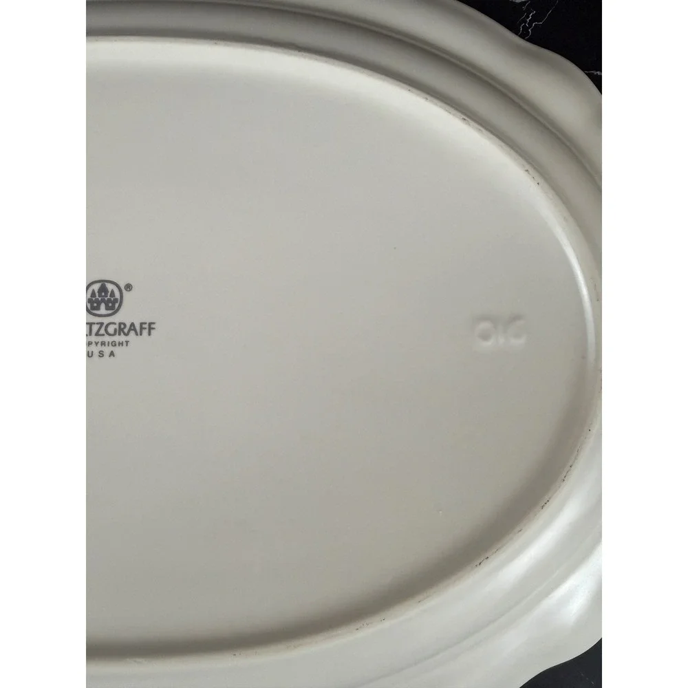 Vintage Pfaltzgraff Tea Rose Pattern‎ 14.5